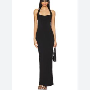 NWT ALL THE WAYS Thea Maxi Dress in Black size XS